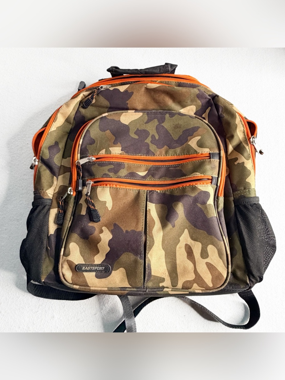 EASTPORT Back Pack Book Bag Camo Camouflage Gorpcore Outdoors School Academic